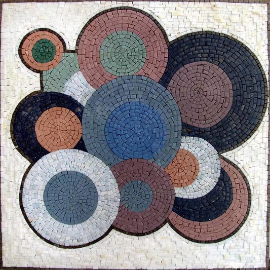Broken Records Mosaic Art